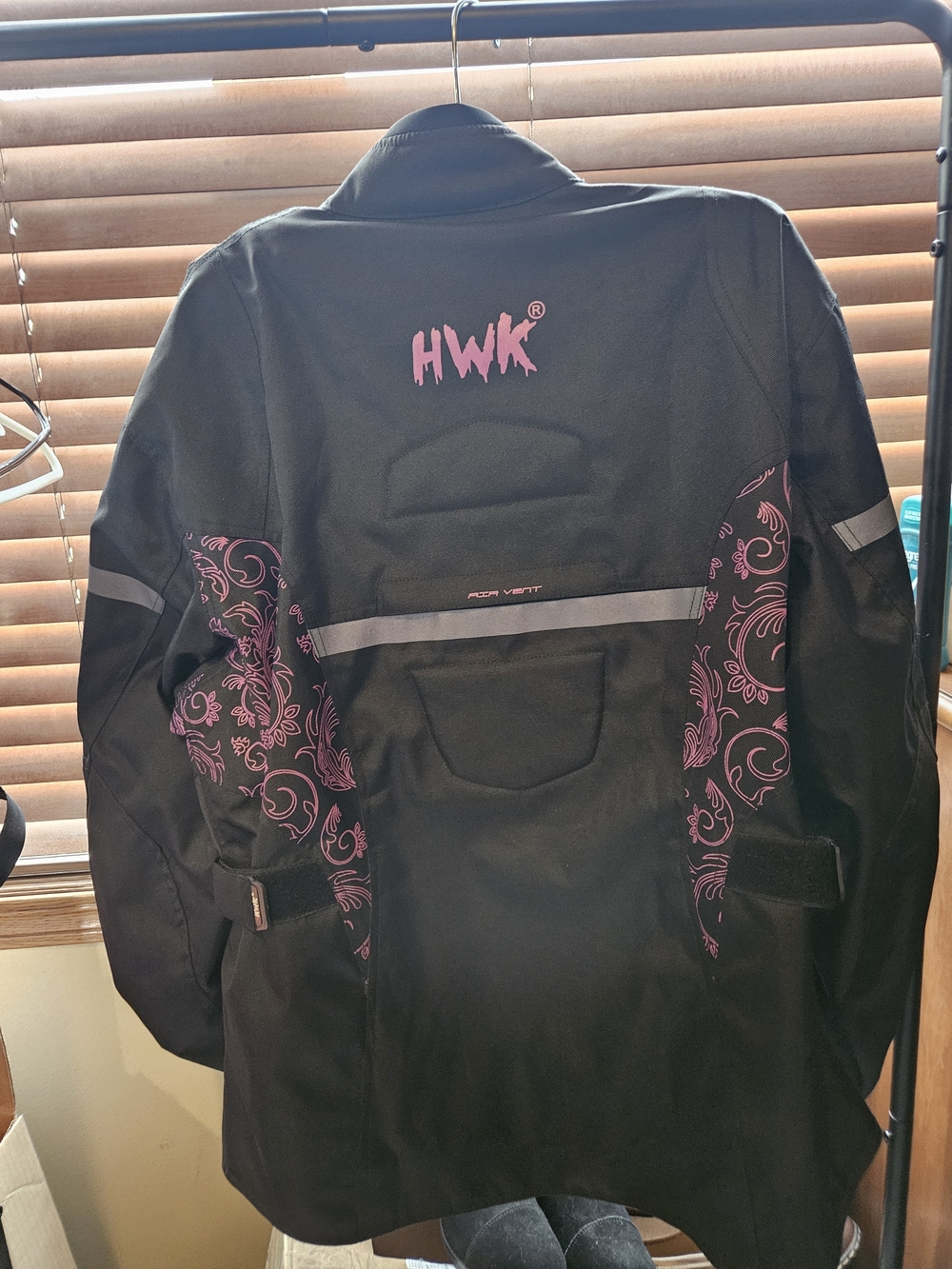 #HWK Black Women's Jacket & Coat - Mesh Lined - Picture 7 of 9